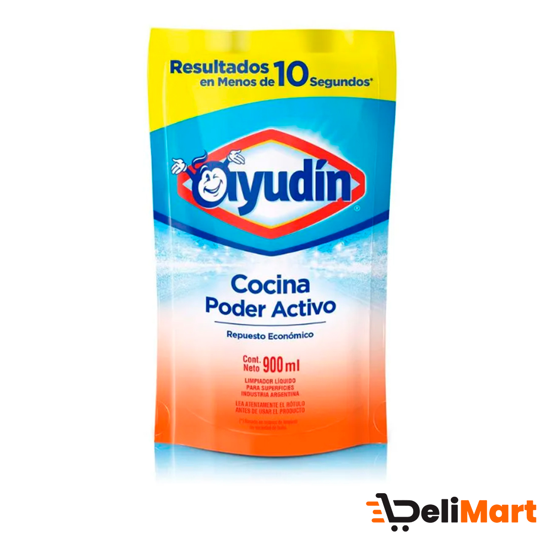 Ayudin Cocina Poder Activo 900 Ml