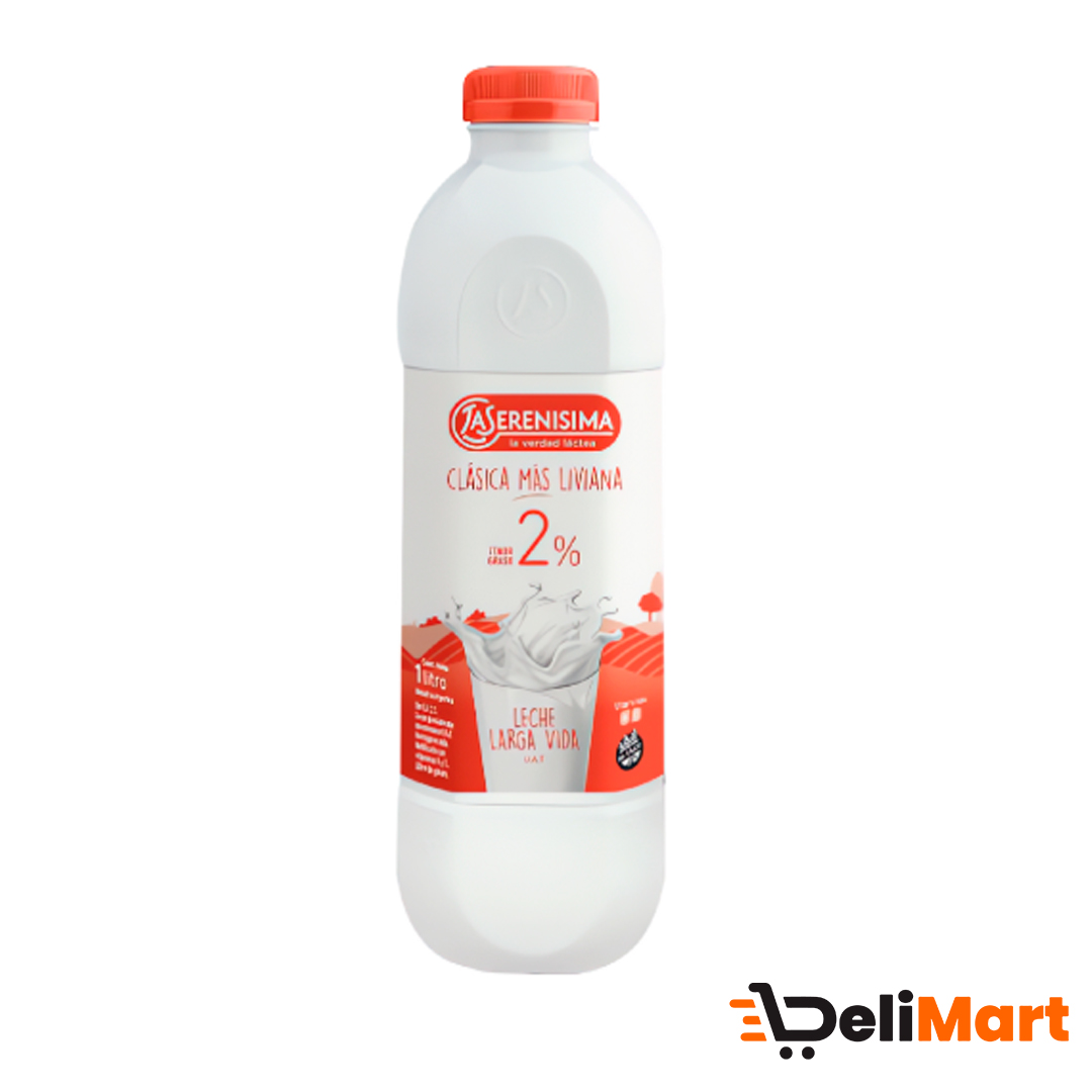 Leche Clasica Mas Liviana La Serenisima Botella Larga Vida 1l