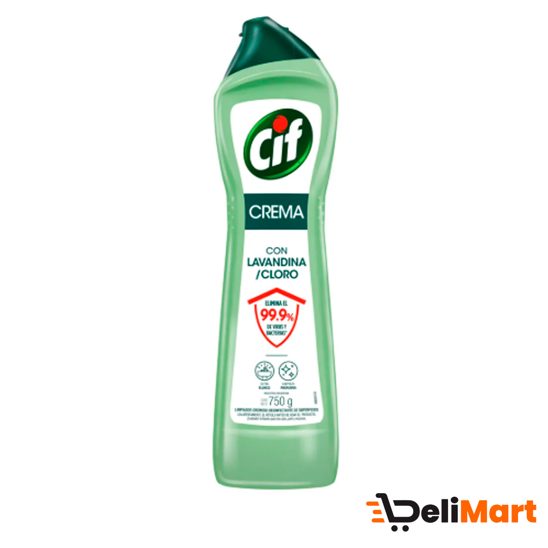 Cif Crema Lavandina/cloro 750 Gr