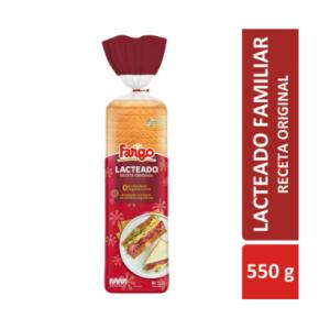* Pan lacteado Fargo 550 Gr