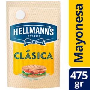 Mayonesa Regular Hellmanns Dp 475 Gr