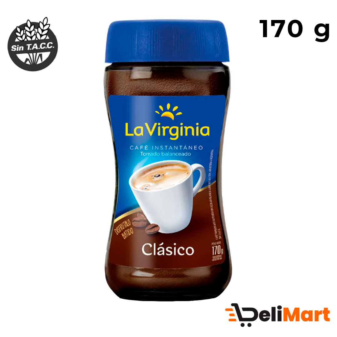 Café Instantáneo La Virginia Clásico 170 Gr