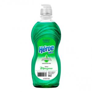 Detergente Concentrado Heroe Ultra X300 Ml Manzana