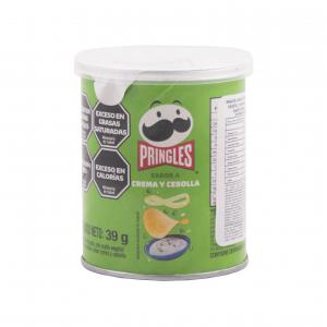 Papas Fritas Pringles Crema y Cebolla x 39gr