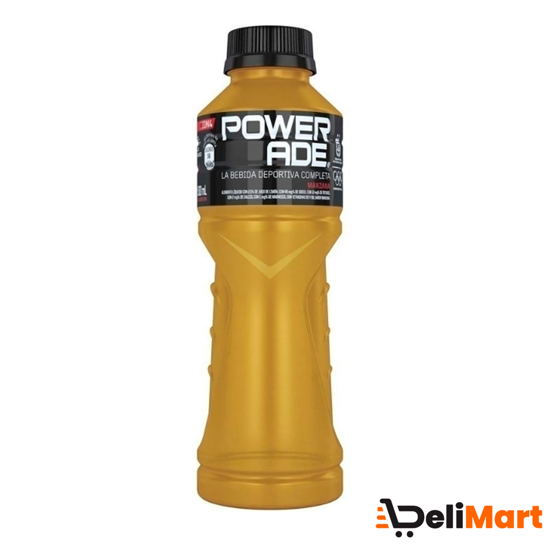 Bebida Isotonica De Manzana Powerade 500 Ml