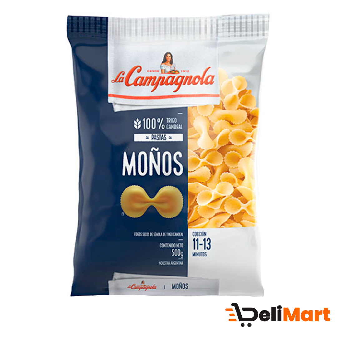 Fideos Moño La Campagnola 500 Gr