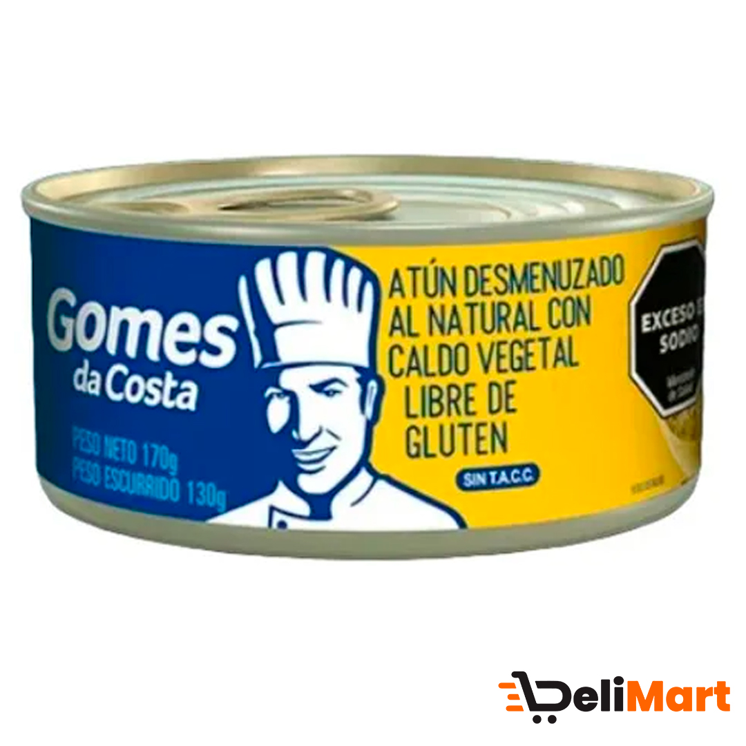 Atun Desmenuzado Al Natural Con Caldo Vegetal Gomes Da Costa