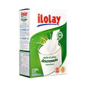 Leche en Polvo Descremada Ilolay 800 Gr