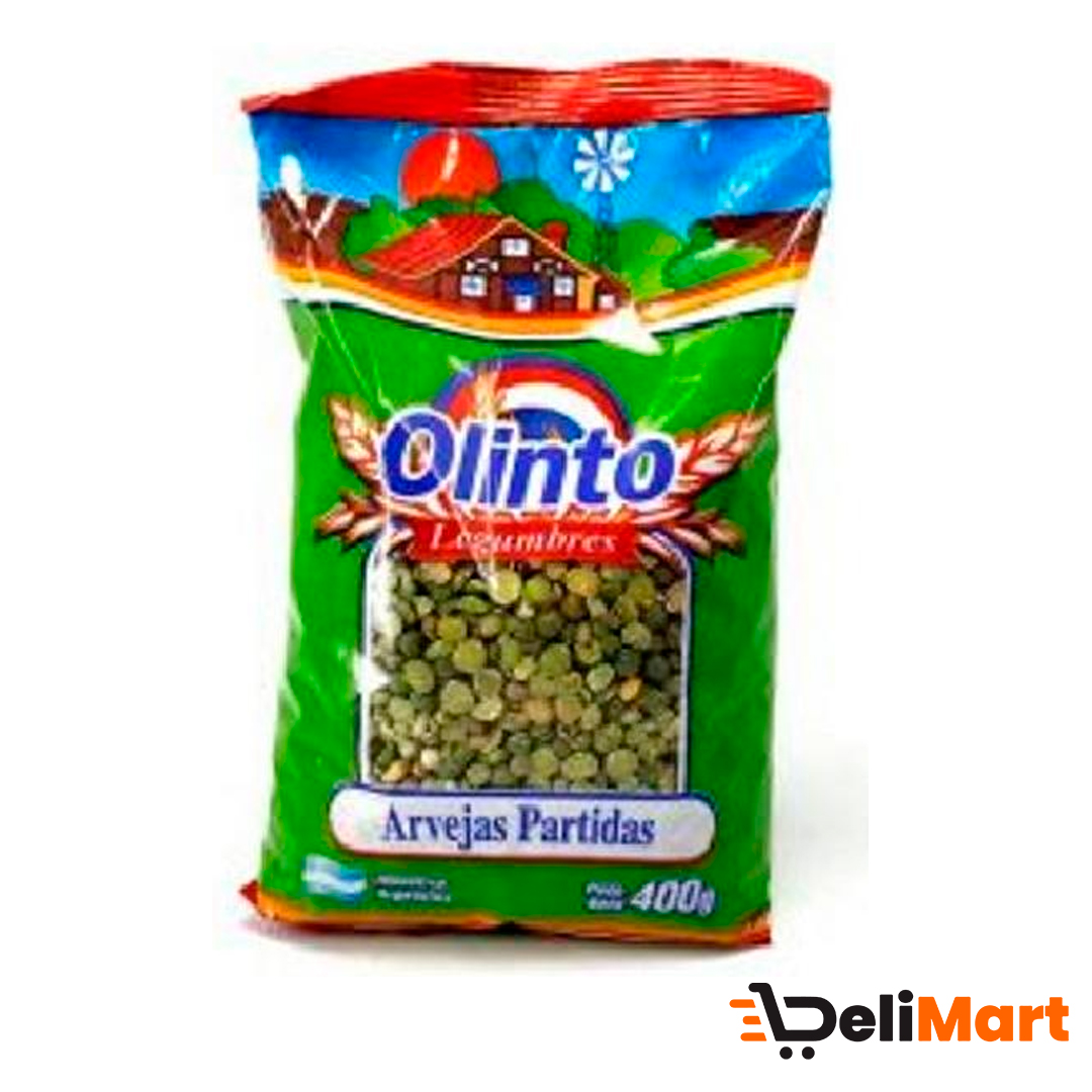 Arvejas Partidas Olinto 400 Gr