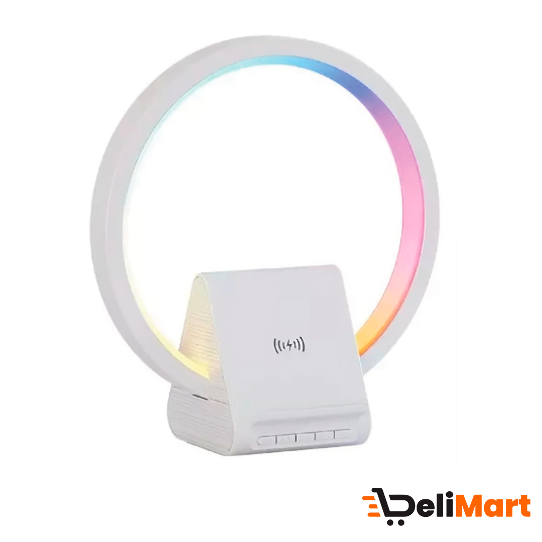 Cargador Inalambrico C/Luces Led & parlantes Suono