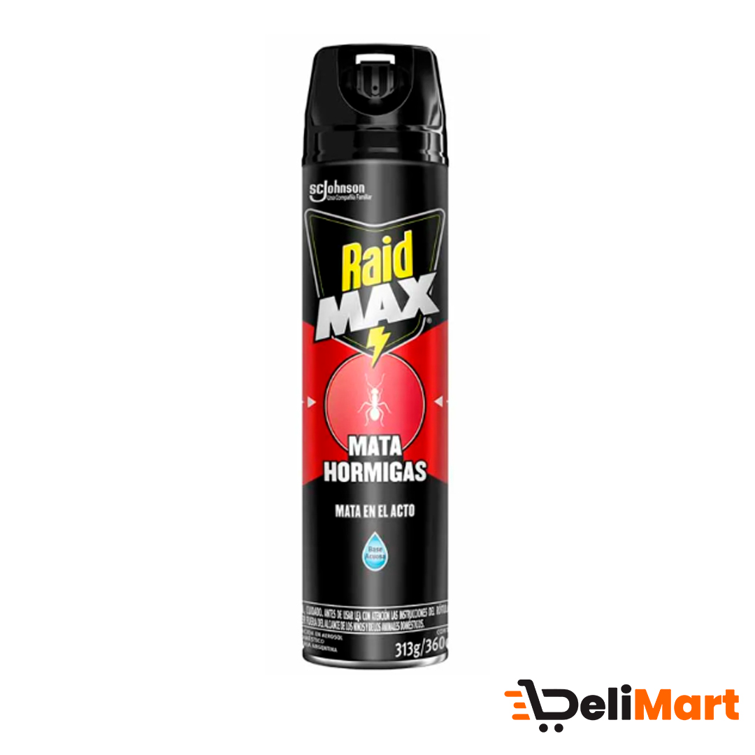 Insecticida Raid Max Mata Hormigas x 360cc