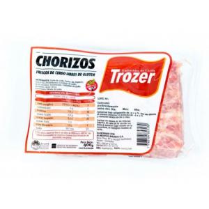Chorizo De Cerdo Trozer x 4 unidades 400 gr
