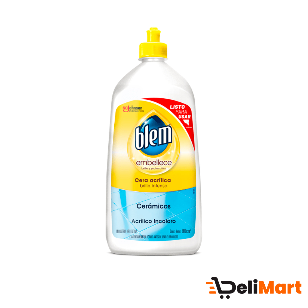 Blem Embellece Cera Acrilica ceramicos 800cc