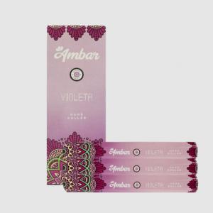 Sahumerios Ambar 20 Varillas Violetas