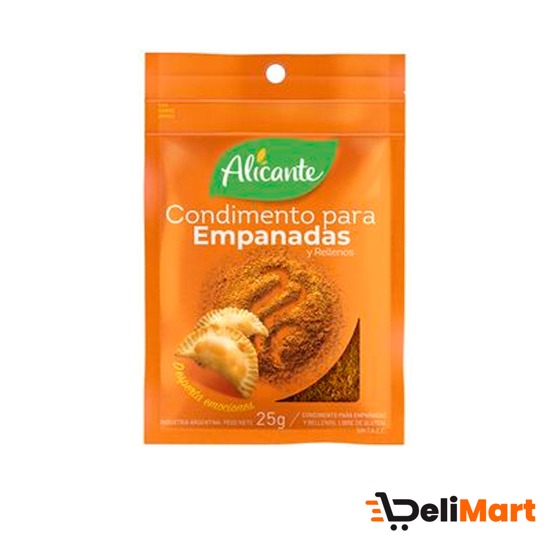 Condimento Para Empanadas Alicante 25 Gr