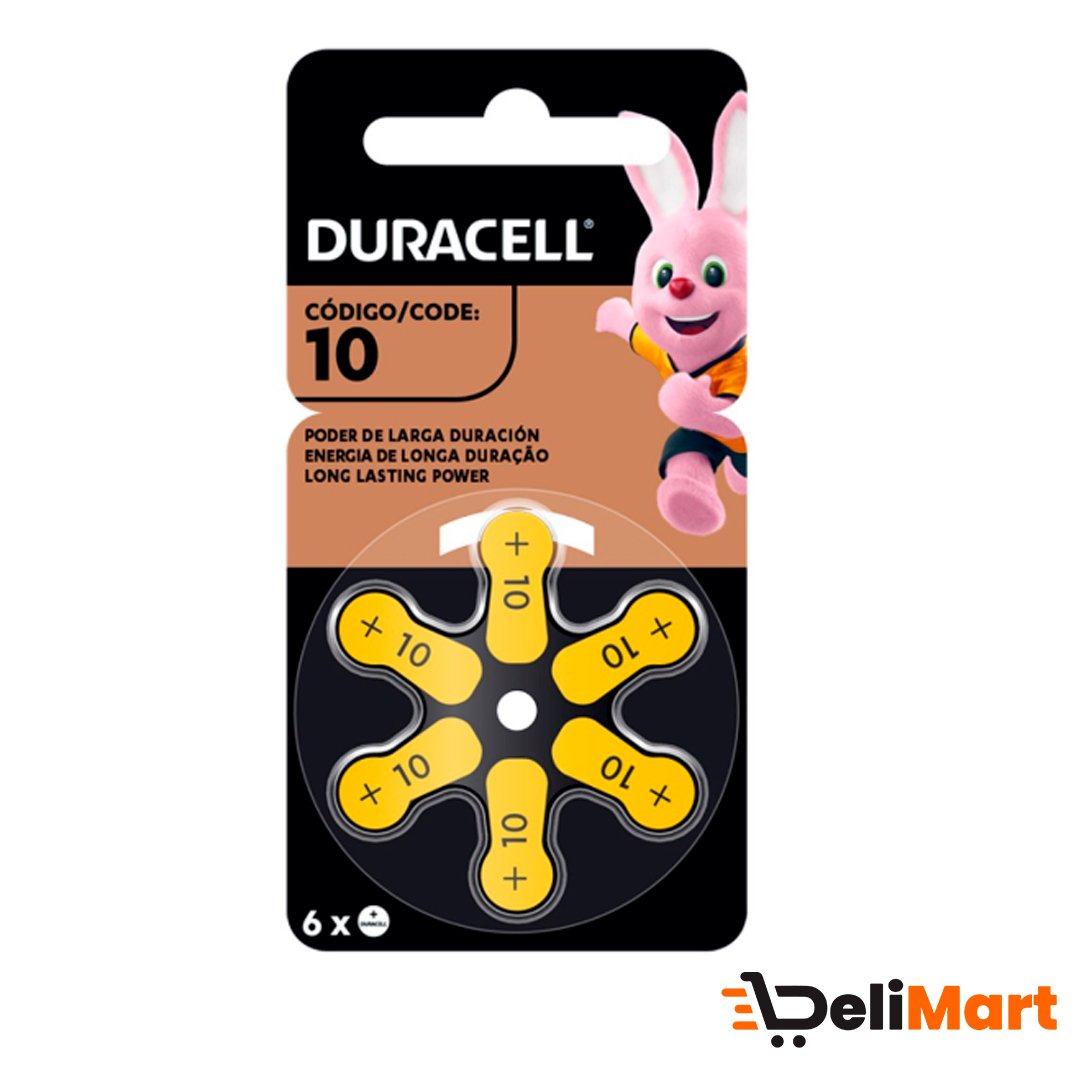 Pila Duracell Especial N10 6 Unidades