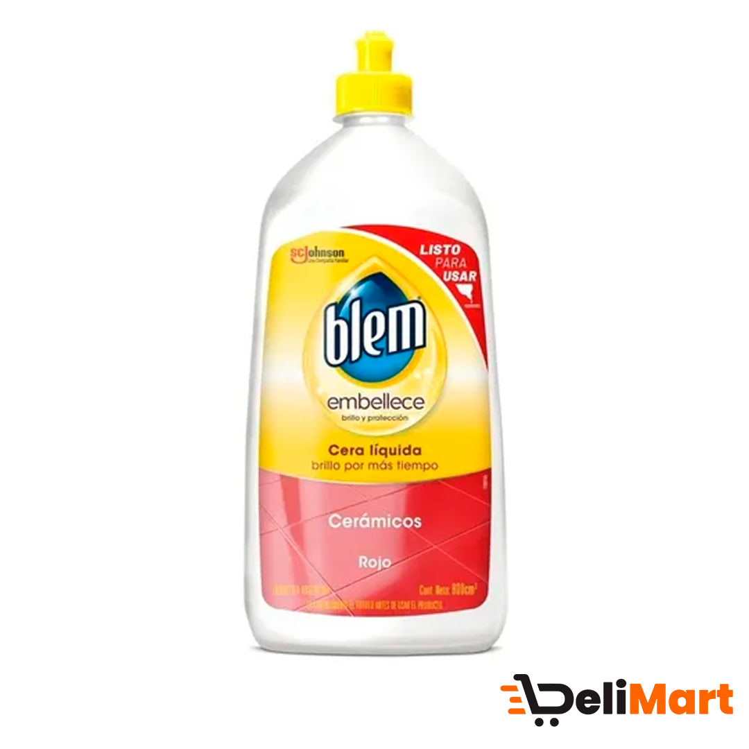 Blem Embellece Cera Líquida Rojo 800 CC
