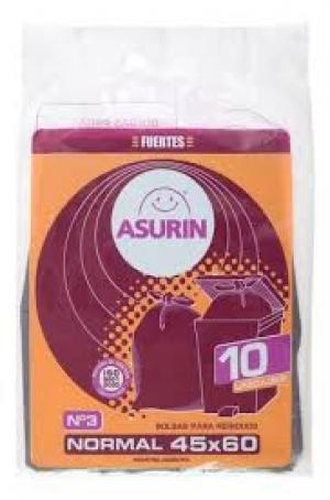 Bolsa Para Residuos Normal Asurin 45X60 10Un