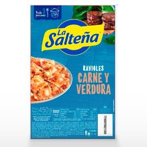 Ravioles Carne y Verdura La Salteña 450g