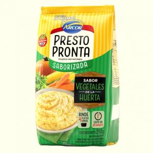 Polenta Instantanea Presto Pronta Vegetales de la Huerta 250 gr