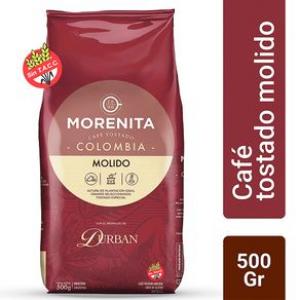 Café Tostado Molido Morenita Durban Colombia 500 Gr