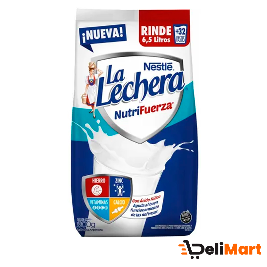 Leche En Polvo Nutri Fuerza La Lechera 800 Gr