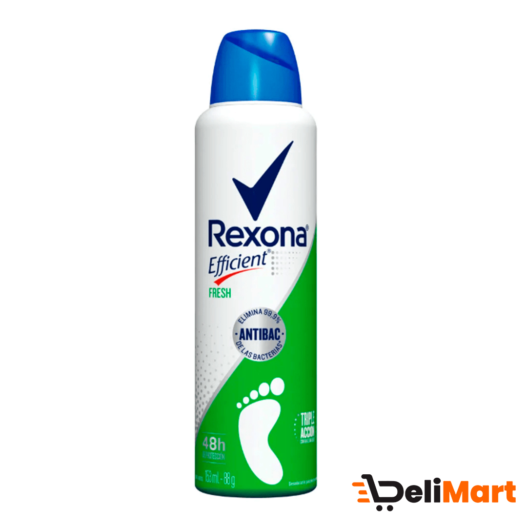 Desodorante Para Pies Rexona Efficient Fresh  x 153 Ml /88 Gr