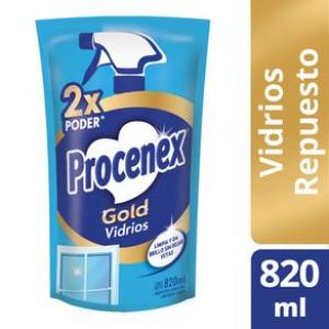 Limpieza De Vidrios Procenex  Doypack 820ml