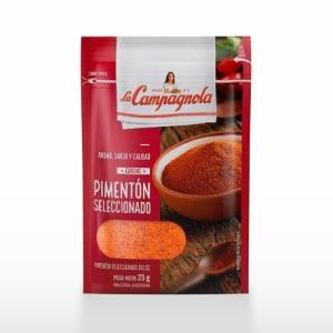 Condimento Pimenton Seleccionado La Campagnola 23 Gr