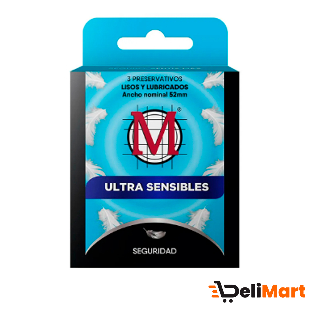 Preservativos M Force Ultra Sensibles