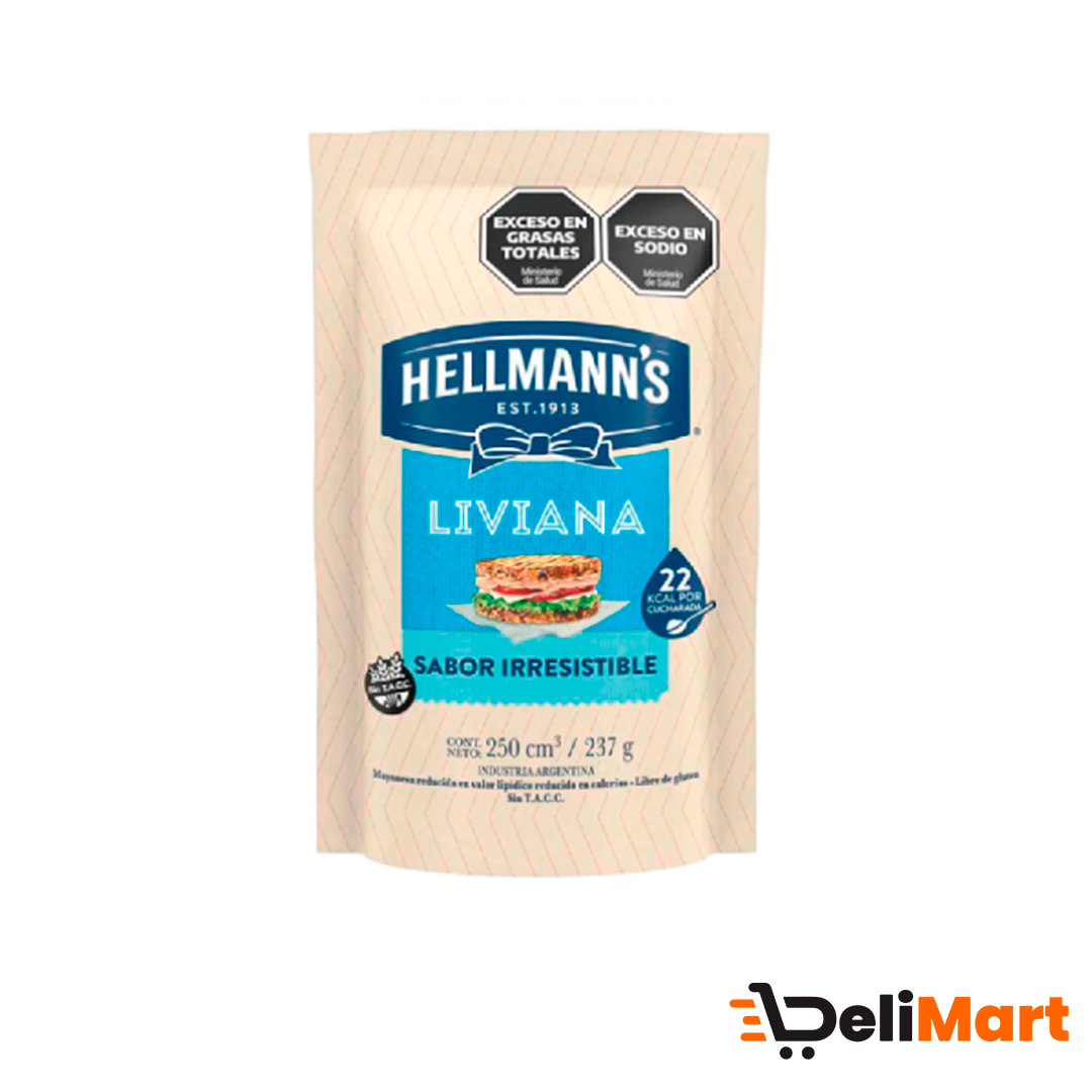 Mayonesa Hellmanns Liviana 237 Gr