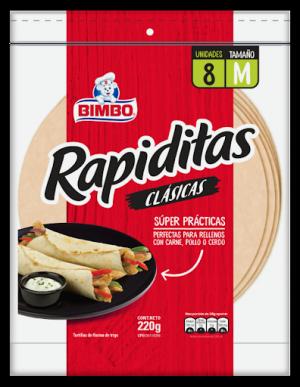 Rapiditas Bimbo Clasicas 8 unidades 220 Gr