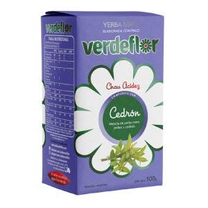 Yerba Mate Compuesta Verdeflor Con Cedron x 500 Gr
