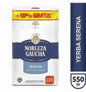 Yerba Serena Nobleza Gaucha 500gr