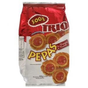 Galletitas Pepas Trio 500 Gr