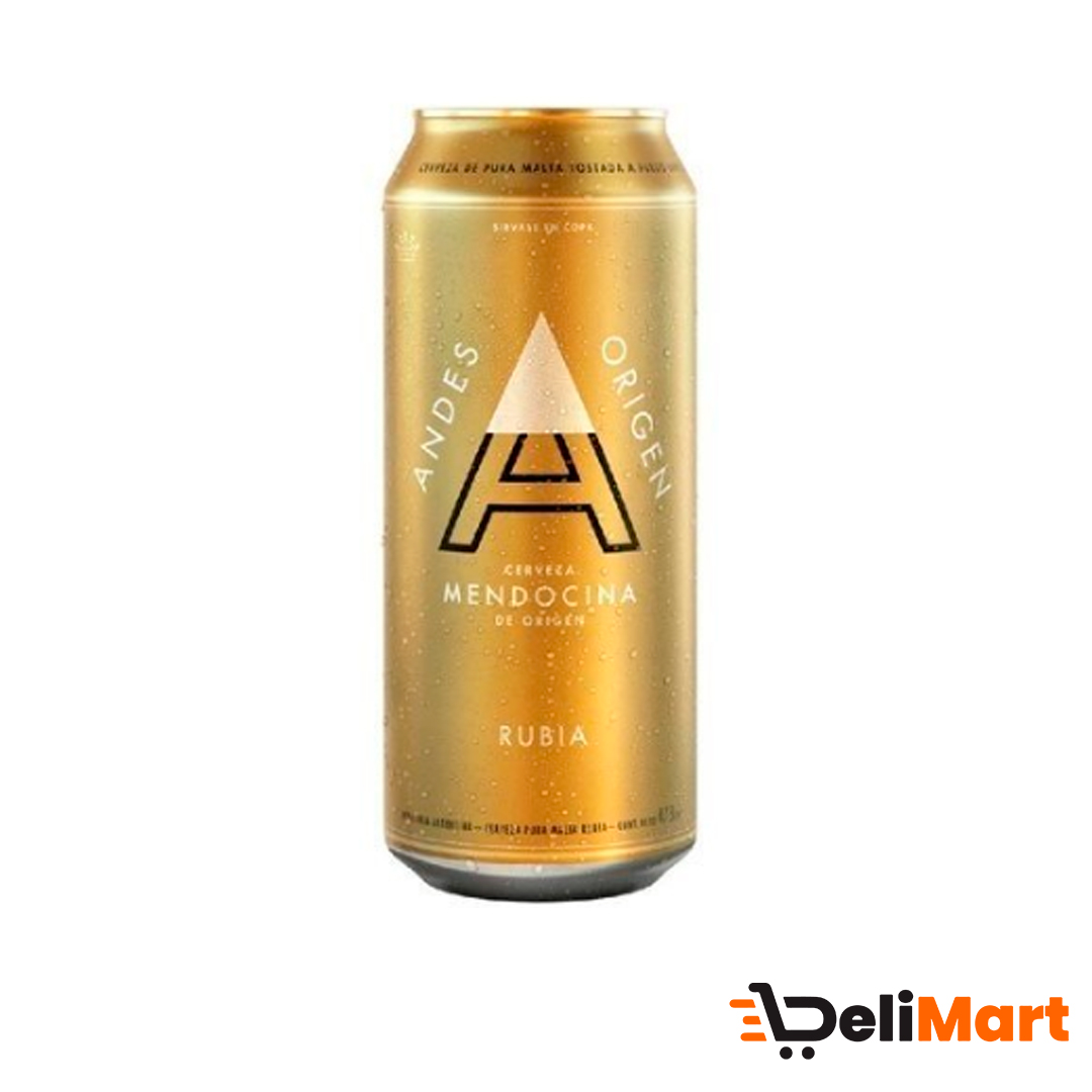 Cerveza Rubia Andes Origen 473 Cc