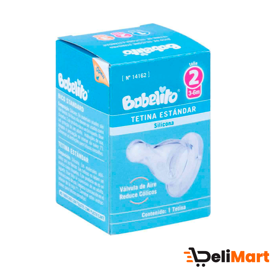 Tetina estandar T2 6+meses