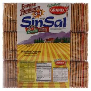 Galletitas De Agua Sin Sal Granix 600 Gr