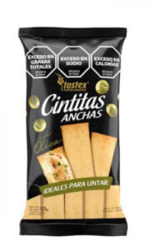 Galletitas Cintitas Anchas Oliva 125 Gr