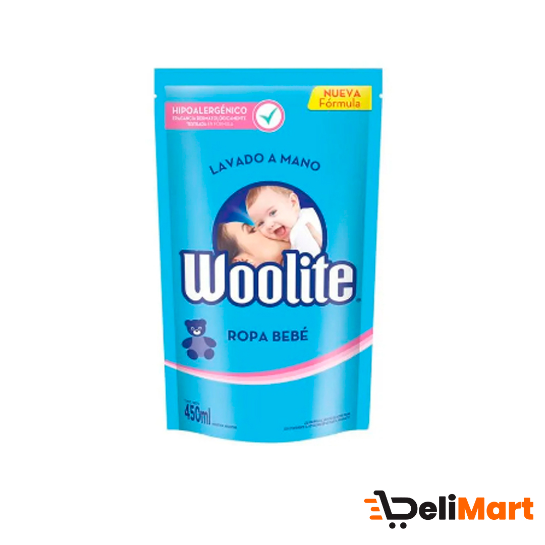 Jabon Liquido Woolite Ropa Bebe 450 Ml