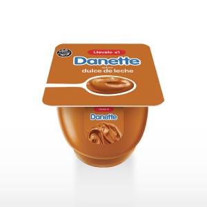 Postre Danette Dulce De Leche  x 95 Gr