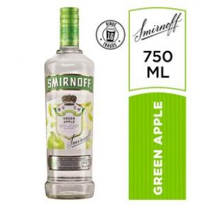 Vodka Green Apple Smirnoff 700 Cc