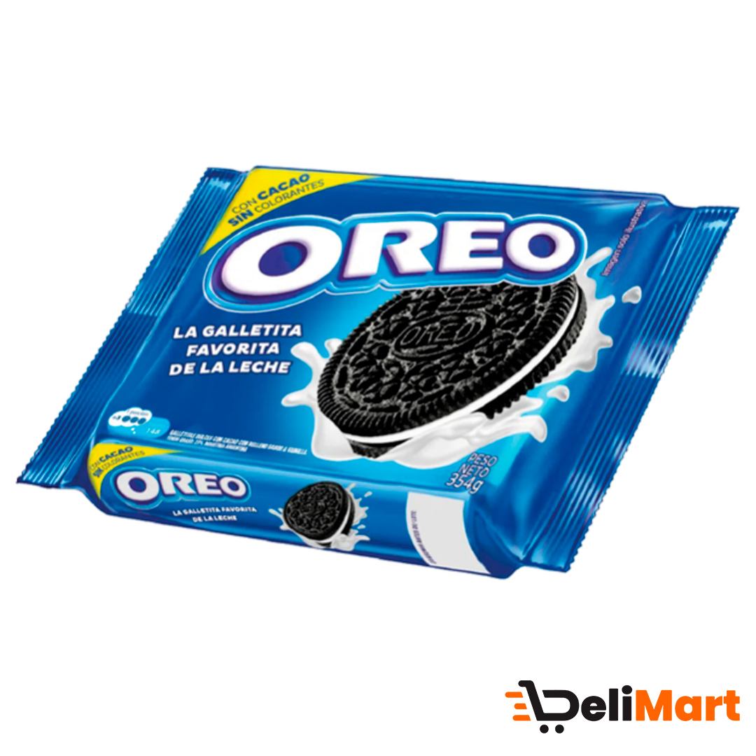 Galletitas Oreo Rellenas Tripack 354 Gr