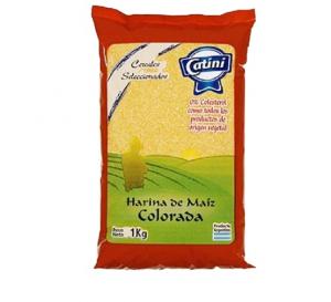 Harina de Maiz Colorado Catini X1kg