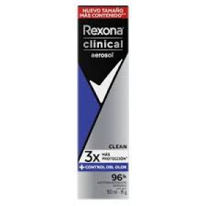 Desodorante Rexona Clinical Aerosol Men X91G clean