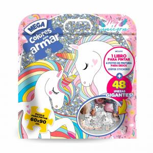 FLOW PACK MEGA COLORES PARA ARMAR UNICORNIO