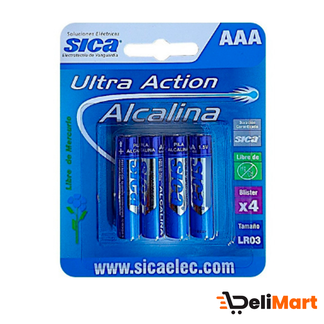 Pila Sica AAA x 4 Un