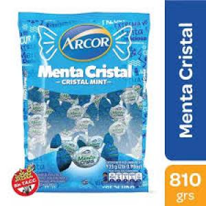 Caramelo Menta Cristal Arcor x 810 grs