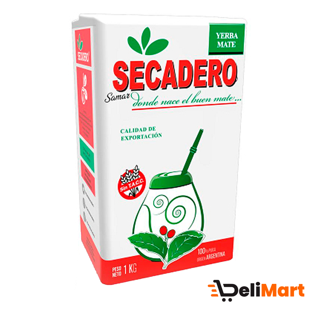 Yerba Mate Secadero Bajo Contenido de Polvo 1 Kg