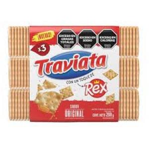 Galletita Traviata Crack Rex x 3 uni (288gr)